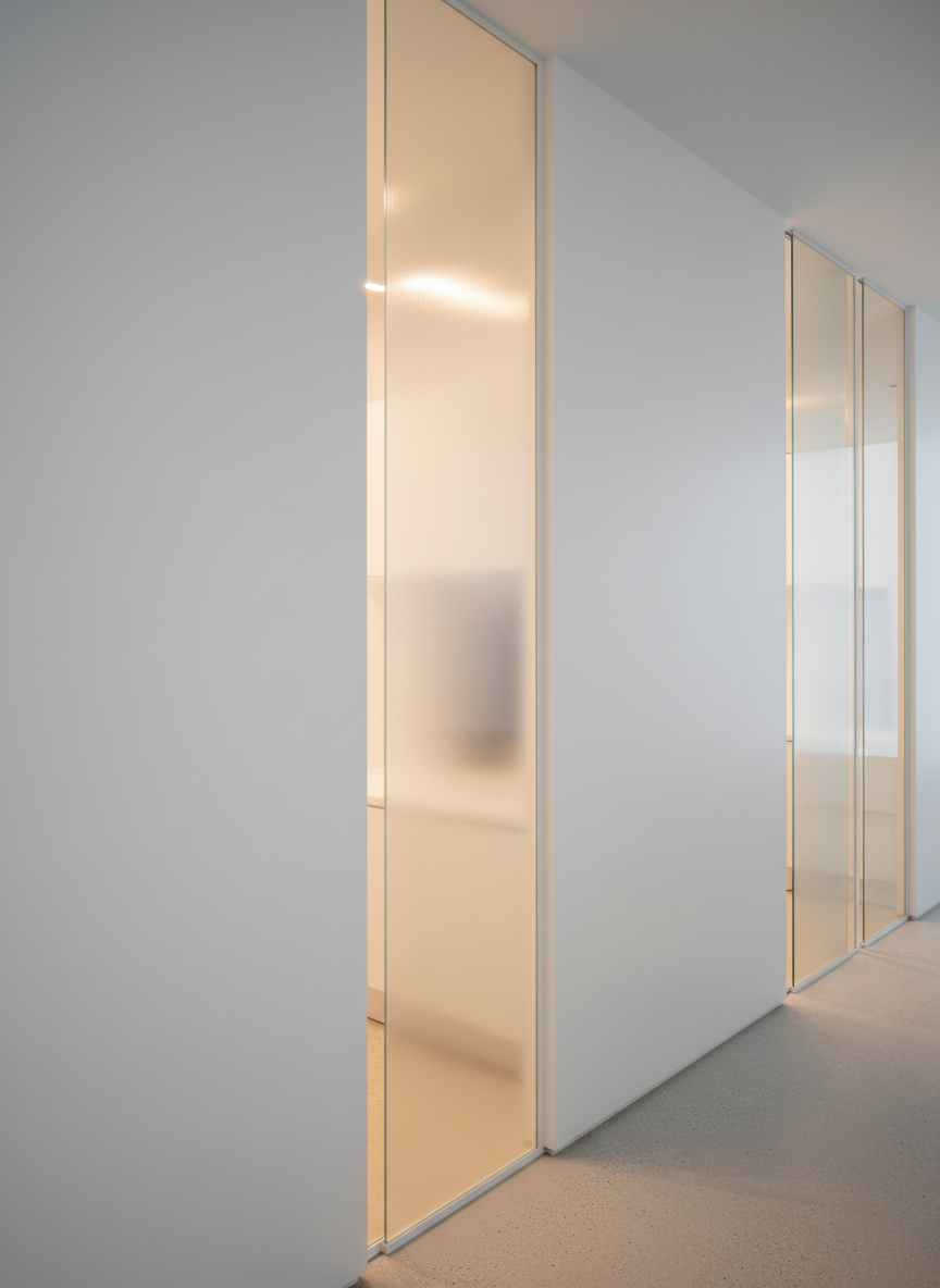 Healthcare professional in a medical office setting.